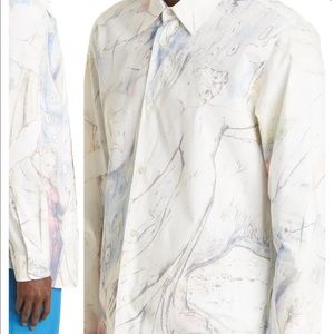 William Blake Dante Print Button-Up Shirt
ALEXANDER MCQUEEN